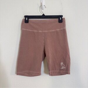 OVO womens mousse garment dye bike shorts